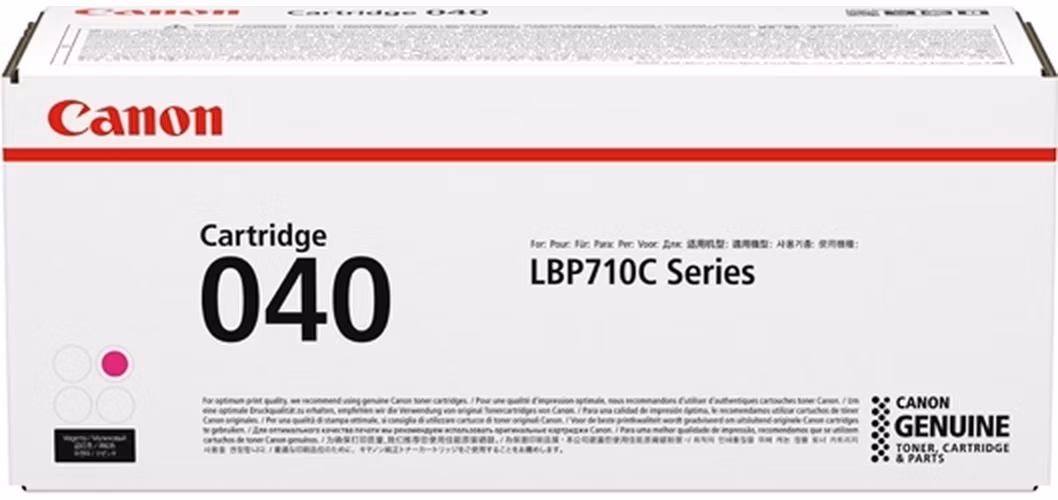 Canon originální toner 040 M magenta, LBP710C řada, kapacita 5 400 stran