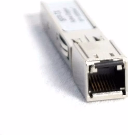 SFP transceiver 1,25Gbps, 1000BASE-T, UTP Cat5, 100m, RJ-45, 0 až 70°C, 3,3V, Cis. komp.