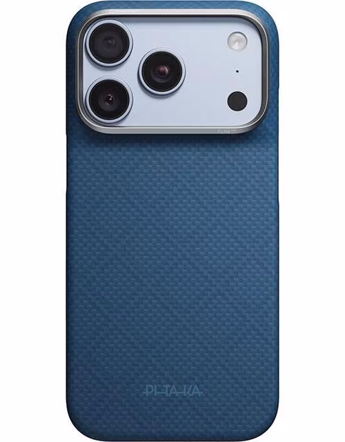Pitaka kryt Edge Case Argyle pre iPhone 18 Pro - Abyss Blue
