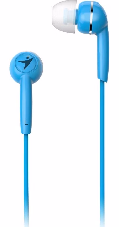 GENIUS HS-M320 /sluchátka s mikrofonem/ 3,5mm jack - 4 pin/ modrý