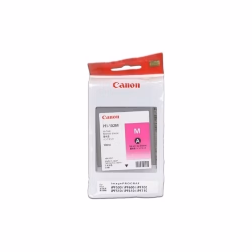 Canon cartridge PFI-102M iPF-500, 60x0, 70xx, LP-xx (PFI102M)/magenta/130ml