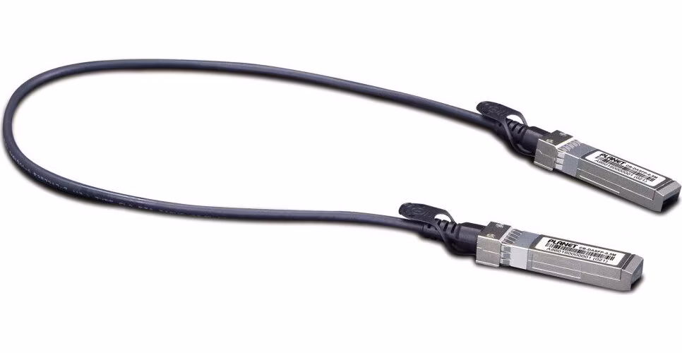 Planet CB-DASFP-0.5M, SFP+ metalický spojovací kabel, 10Gb/s, 0,5m