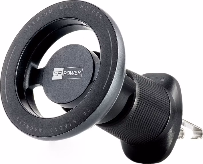 ER POWER Magnetic Vent Mount Car Holder - Black