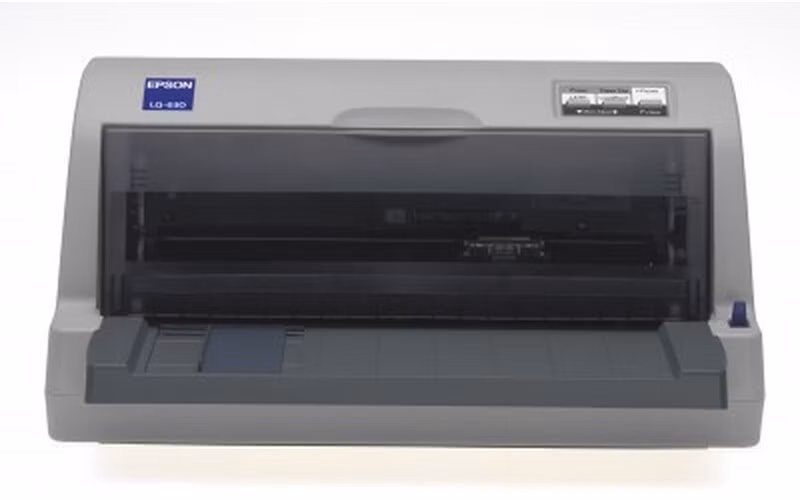 Ihličková tlačiareň EPSON LQ-630, A4, 24 ihiel, 360 znakov za sekundu, 1+4 kópie, USB 1.1, LPT