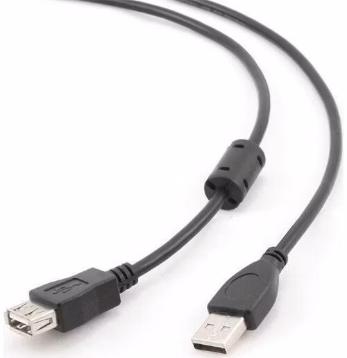 Gembird kábel USB 2.0 (AM - AF), predlžovací, prémiový, 1.8 m, čierny