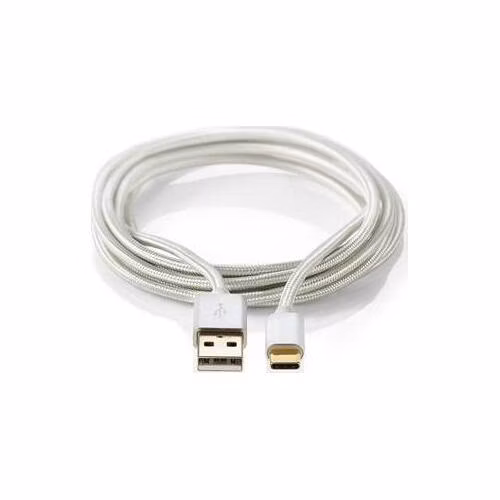 Nedis CCTB61600AL10 - USB 3.0 Kabel | Typ-C Zástrčka - A Zástrčka | 1 m | Hliník