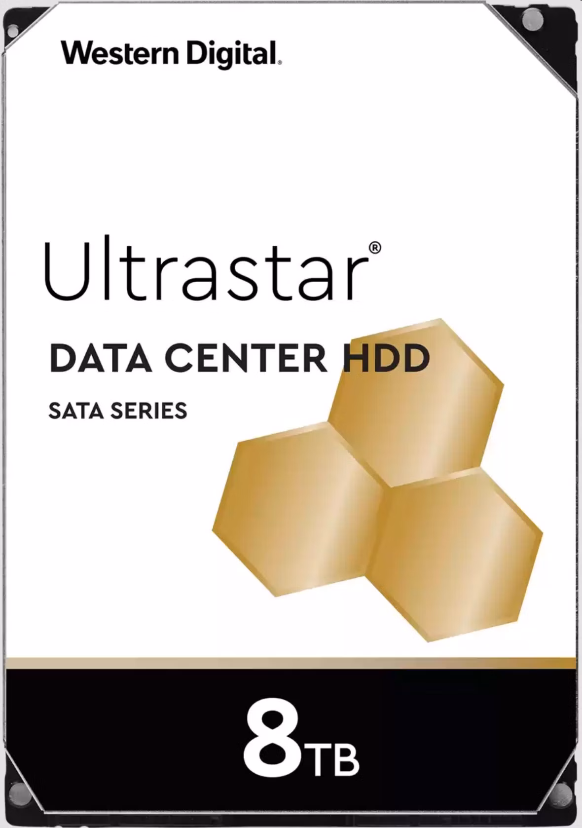 WD Ultrastar DC HC320 8TB Data Center HDD SATA SE