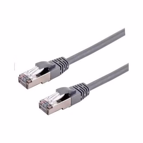 C-TECH Kabel patchcord Cat6a, S/FTP, šedý, 15m