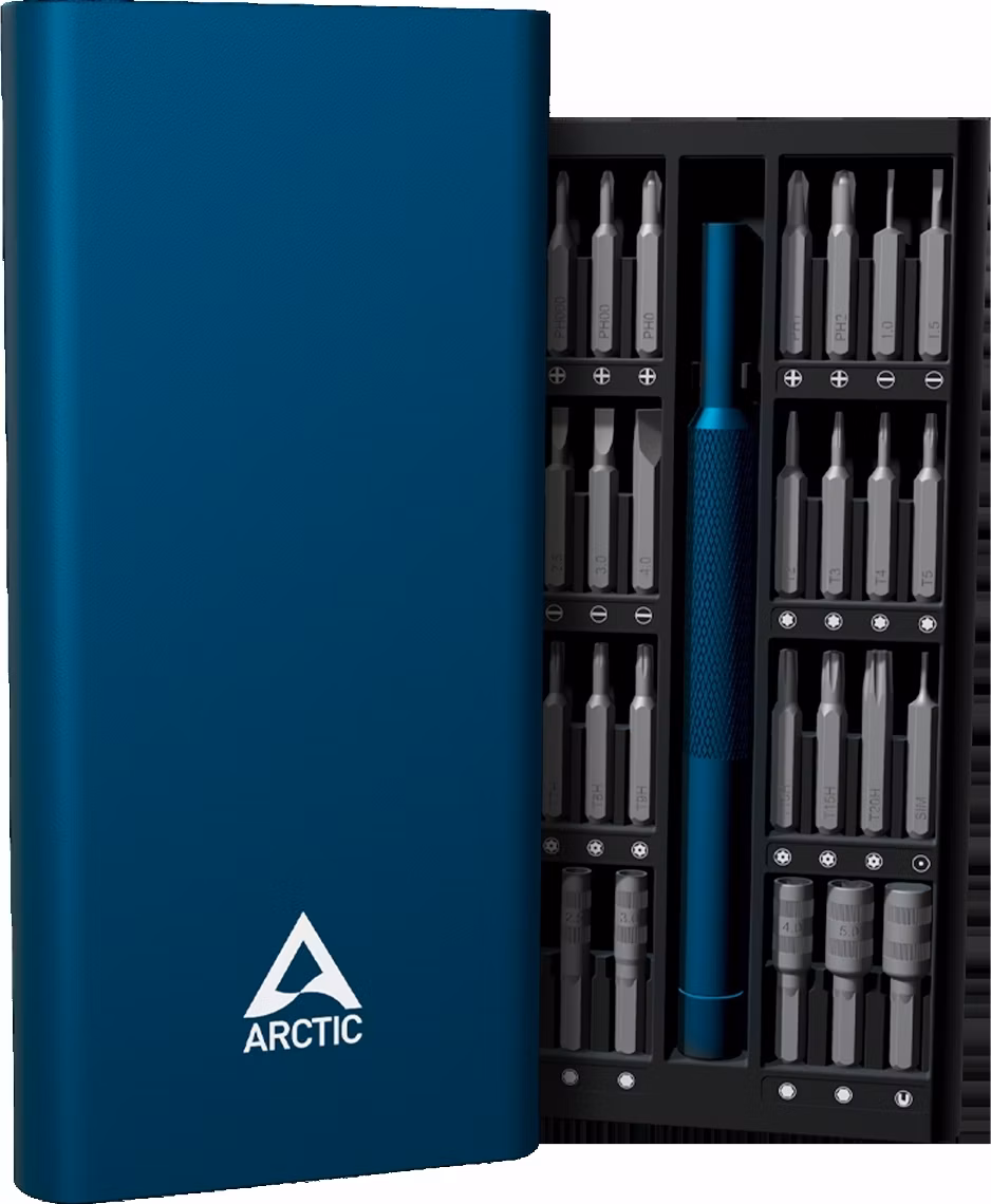 ARCTIC Precision Screwdriver Toolkit (Dark Blue)