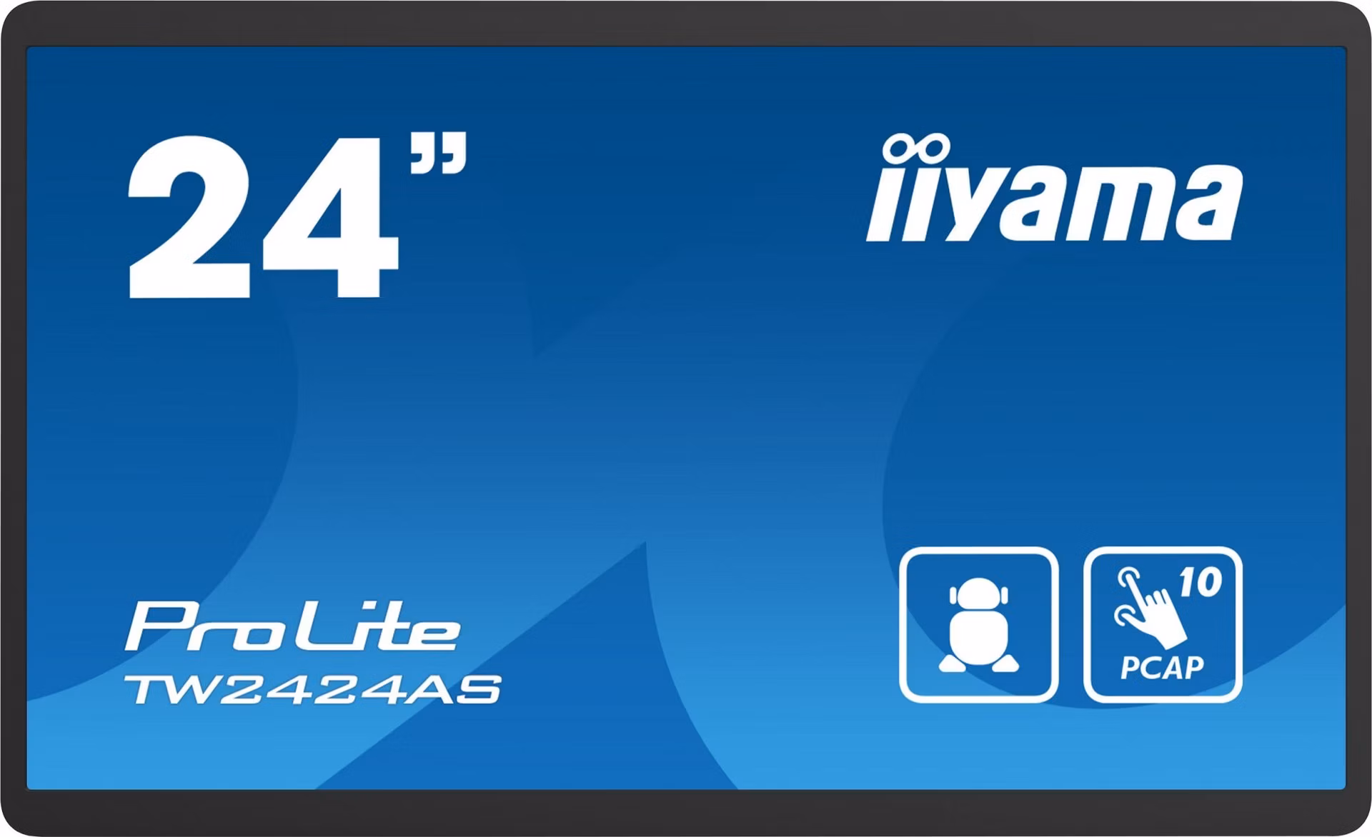 24" iiyama TW2424AS-B1: PCAP, Android 12, FHD