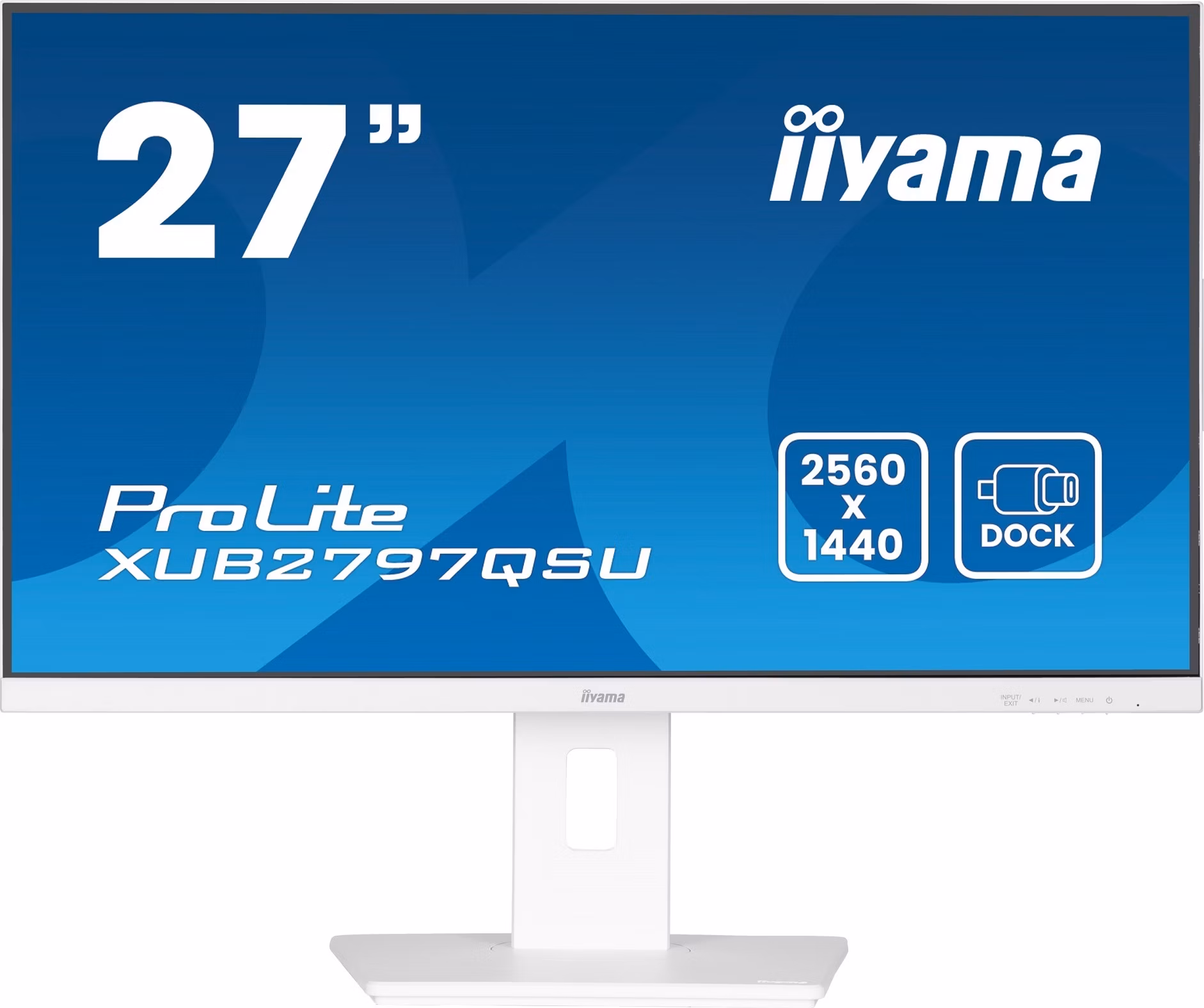 iiyama ProLite/XUB2797QSU-W2/27"/IPS/QHD/100Hz/1ms/White/5R