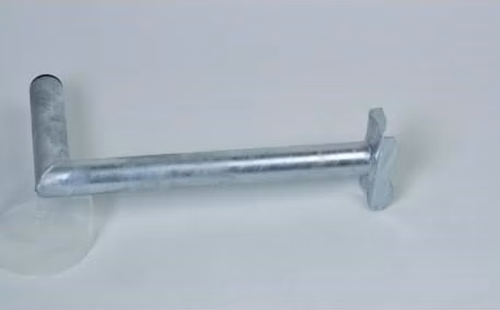 Držák antény na stožár, žárový zinek, délka 40cm