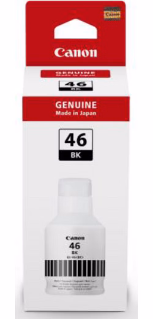 Fľaštička s čiernym atramentom Canon BJ INK GI-46 PGBK EMB