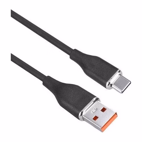 Solight USB-C kabel, USB 2.0 A konektor - USB-C 3.1 konektor, silikon, 2m