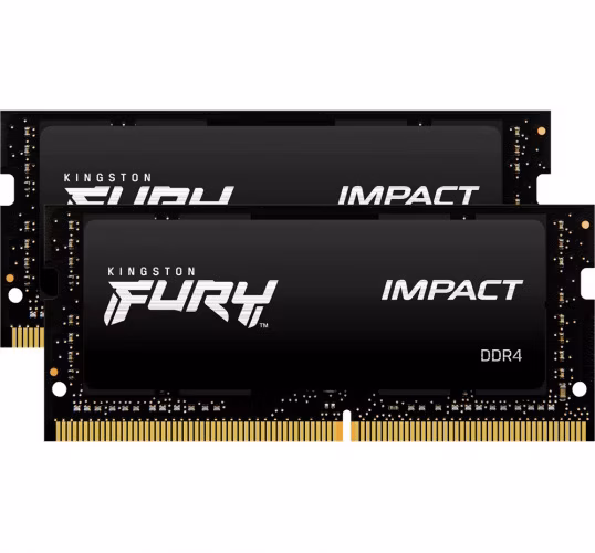 DDR 4 16 GB 3200MHz . SODIMM CL20 ..... Kingston FURY Impact (2x8GB)