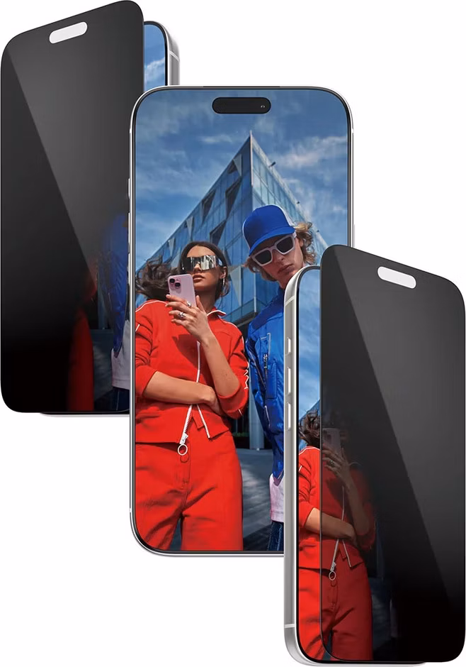 PanzerGlass ochranné sklo UWF 2-Way Privacy pre iPhone 17 Pro Max - Black Frame