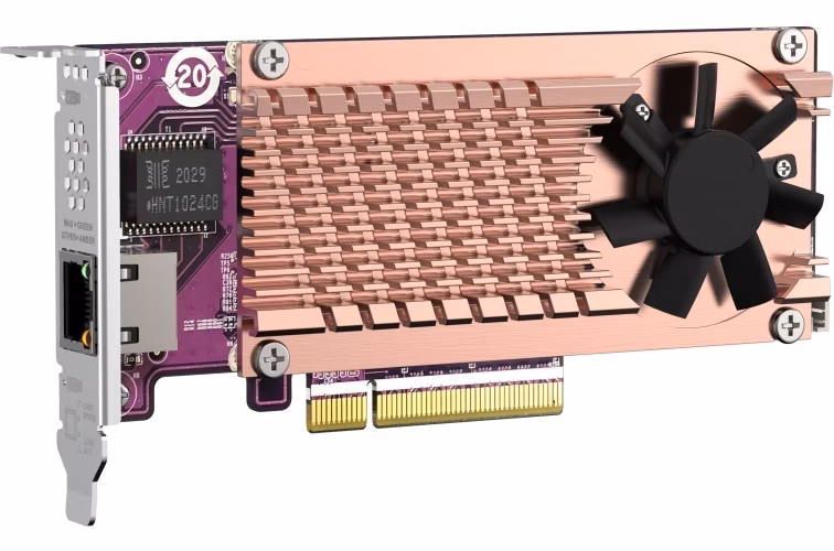 QNAP QM2-2P10G1TB
