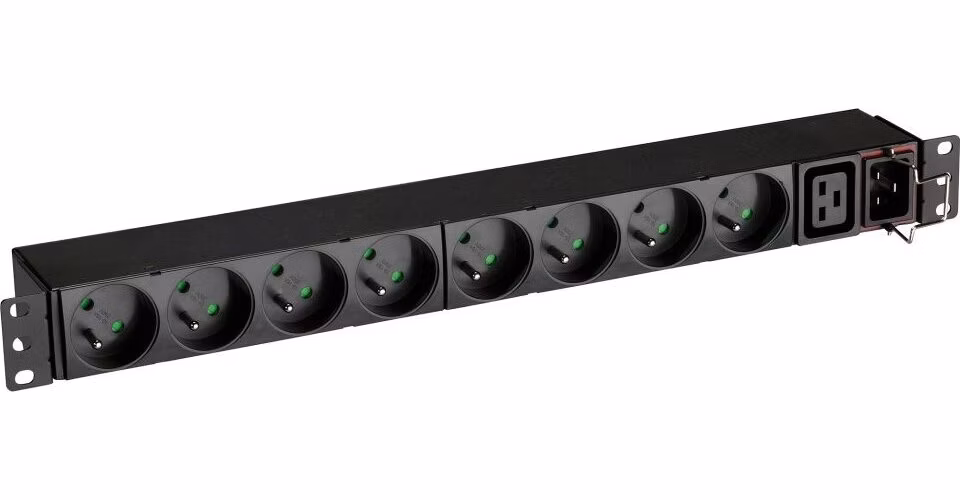 Eaton FlexPDU 19", výstup 8x FR zasuvky, vstup IEC 16A, 230V