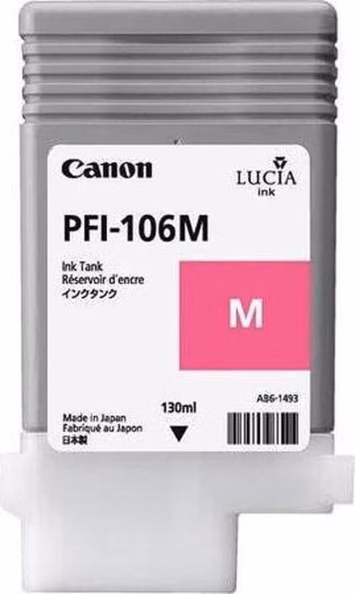 Canon Zásobník inkoustu PFI-106M/ iPF-63xx/ Magenta