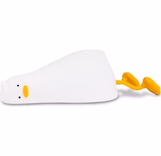 CONNECT IT HUSA dětské noční světlo, dotykové, 3 úrovně osvětlení, baterie 1200 mAh, bílá