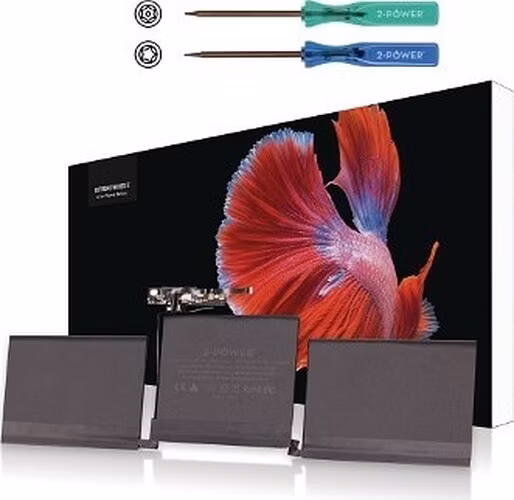 2-Power MacBook Pro A1708 13" Mid 2017 EMC3 Baterie do Laptopu 11,41V 5100mAh
