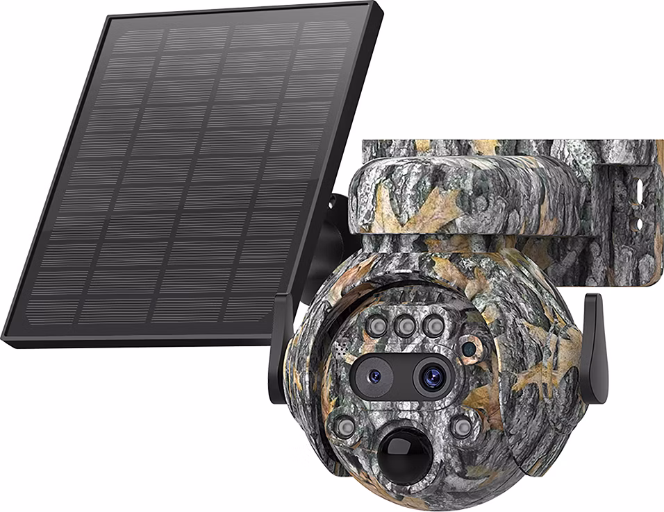 Solárna kamera Viking HDs04 4G sivá/2304x1296/PIR detekcia/pohybový senzor/7800mAh