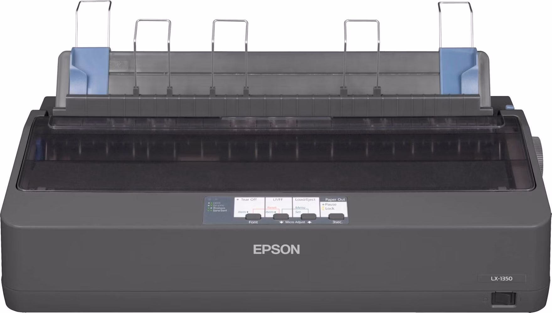 Ihličková tlačiareň EPSON LX-1350, A3, 9 ihiel, 357 znakov za sekundu, 1+4 kópie, USB 2.0, LPT, RS232