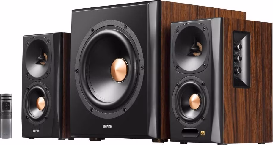 Reproduktory EDIFIER S360DB, 155W, hnedé