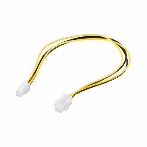 PremiumCord kabel napájecí prodluž. P4(4piny) 34cm