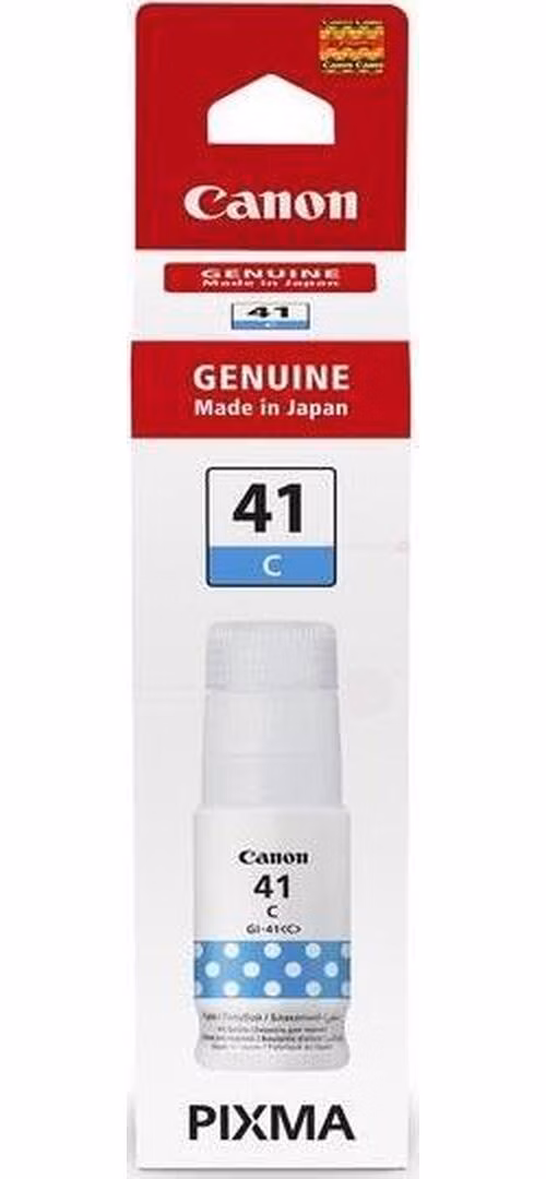 Canon Cartridge GI-41 C azurová pro PIXMA G3420/G3430/G3460/G3470/G3480/G4470(7 700 str.)