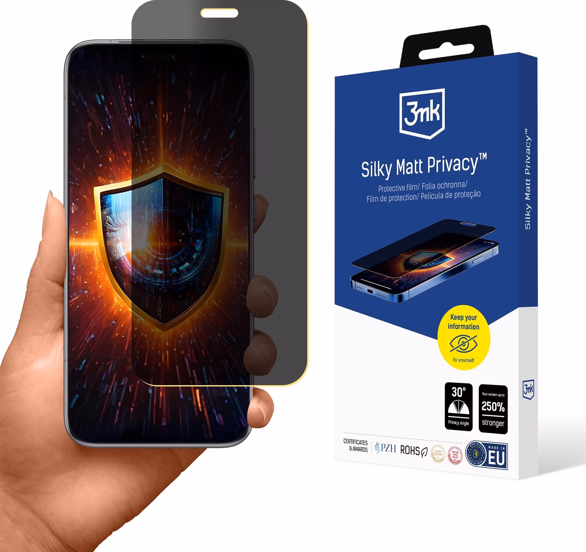 3mk ochranná folie Silky Matt Privacy pro Honor Magic8 Pro