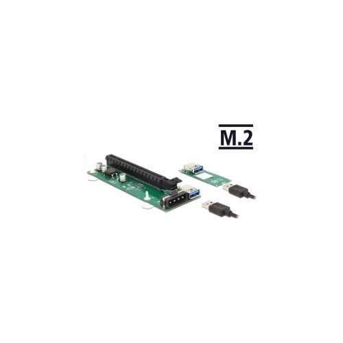Delock Riser Card M.2 Key B+M > PCI Express x16 s 30 cm USB kabelem