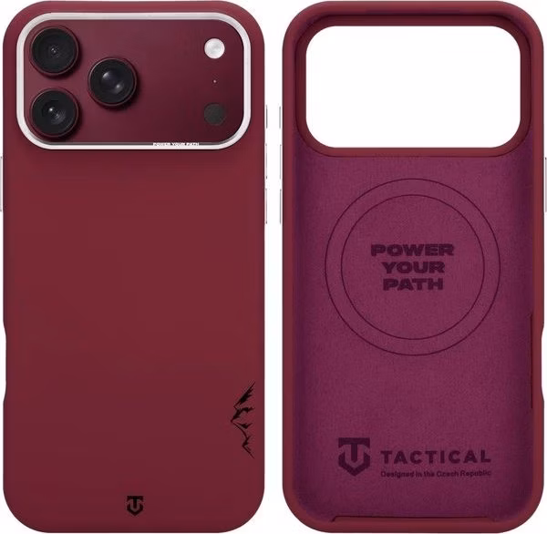 Tactical MagForce Velvet Smoothie 2.0 Kryt Apple iPhone 18 Pro Max/17 Pro Max burgundy