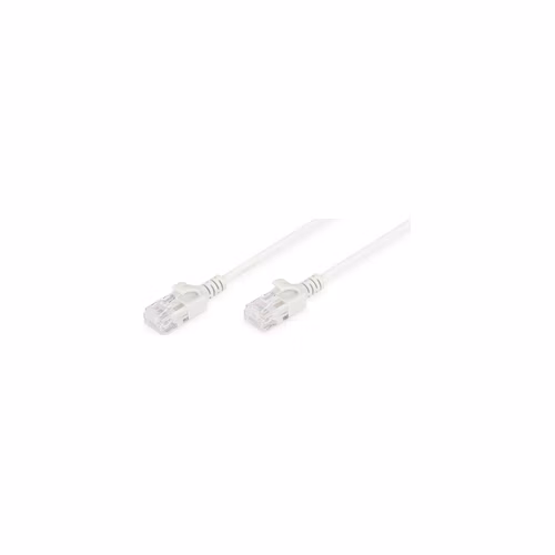 Digitus CAT 6 U-UTP slim patch cord, Cu, LSZH AWG 28/7, length 2 m, color Grey