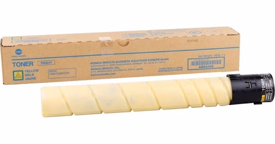 Konica Minolta toner TN-324Y (žlutý, 26 000str.) pro Bizhub C258,C308,C368
