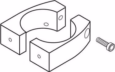 ERGOTRON DS100 Split Pole-Mount Bracket, příslušenství (svorka)