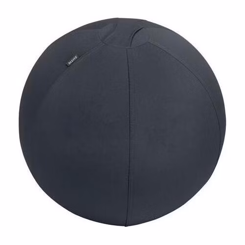 LEITZ Gymnastický míč na sezení Ergo s těžítkem proti odkutálení 55cm, tmv. šedý