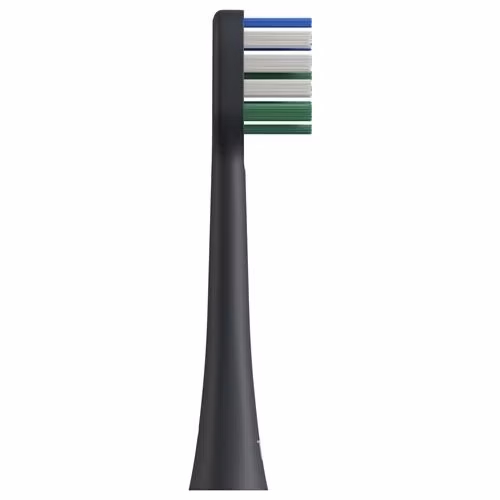Tesla Toothbrush TS400 Brush Heads Black 4x