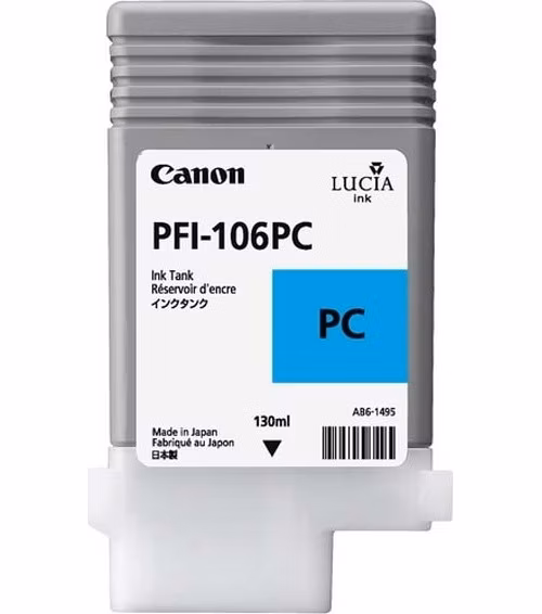 Canon Zásobník inkoustu PFI-106PC/ iPF-63xx/ Foto azurová