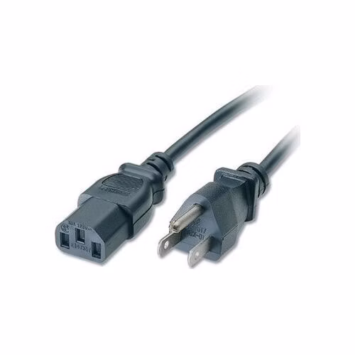 PremiumCord Kabel síťový k počítači 2m s USA zástrčkou
