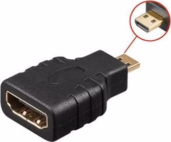 PremiumCord Adapter HDMI Typ A samice - micro HDMI Typ D samec
