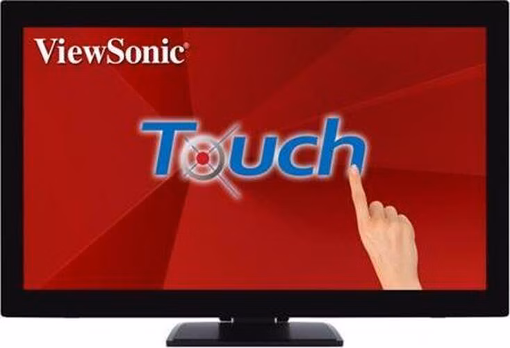 Viewsonic TD2760 27" dotykový VA/1920x1080/50M:1/3000:1/300cd/VGA/DP/3xUSB/Polohovatelný/Repro/VESA