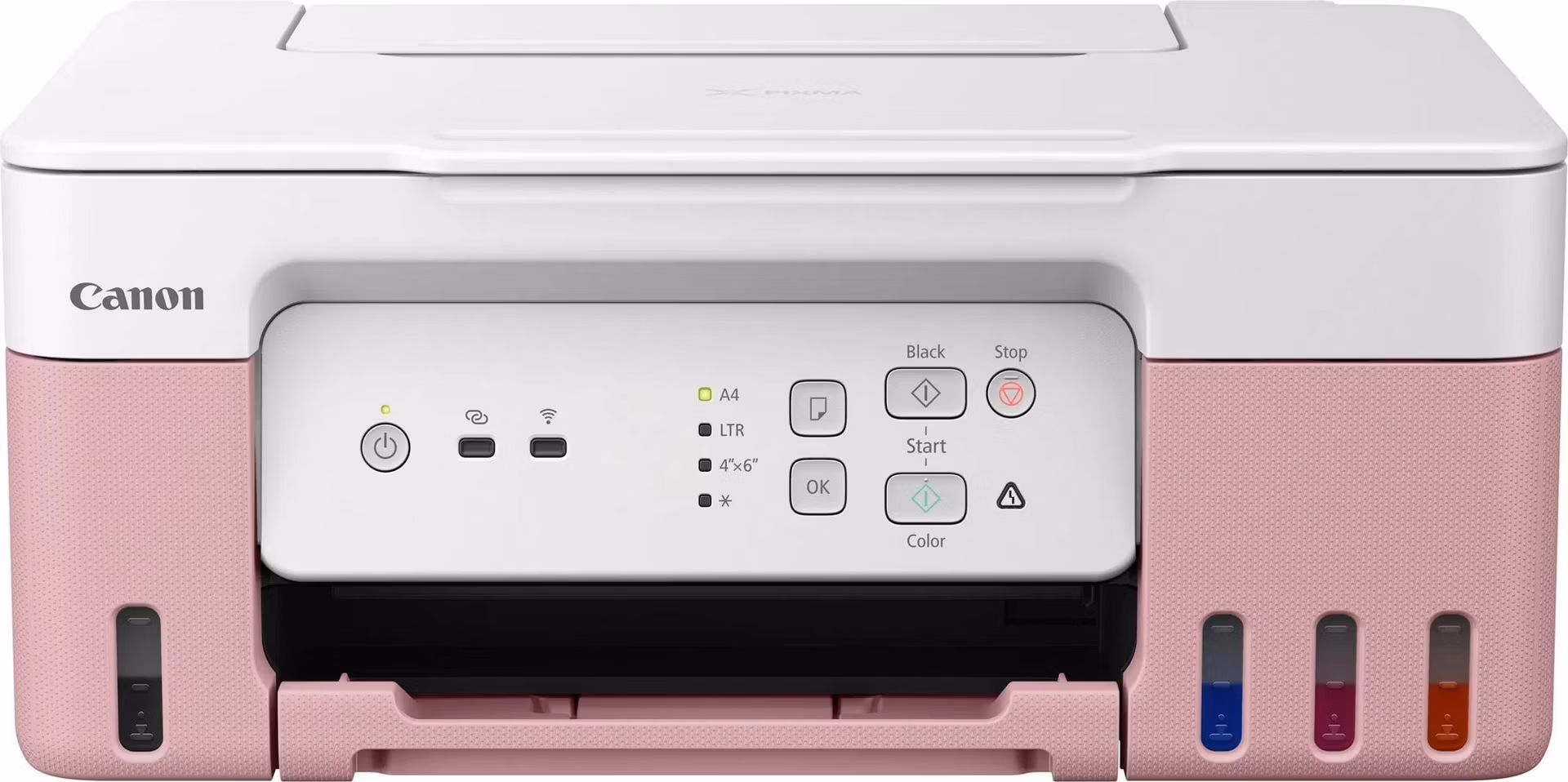 Canon PIXMA G3430 růžová (doplnitelné zásobníky inkoustu) - barevná, MF (tisk,kopírka,sken), USB, Wi-Fi