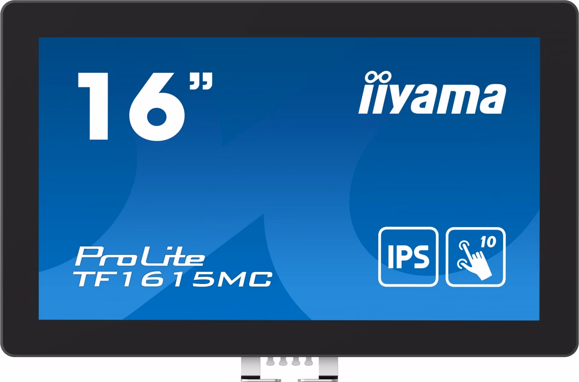 16" iiyama TF1615MC-B1: FHD, 10P, IP65, HDMI, DP, VGA