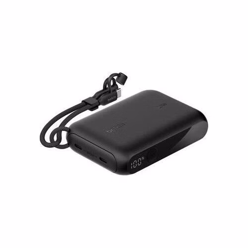 Belkin BOOST CHARGE USB-C Power Delivery PowerBanka s displejem, 10000mAh, 20W, černá