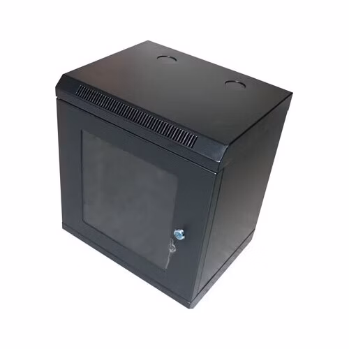 XtendLan Skříň 10", 12U, 280x350, černý, prosklený
