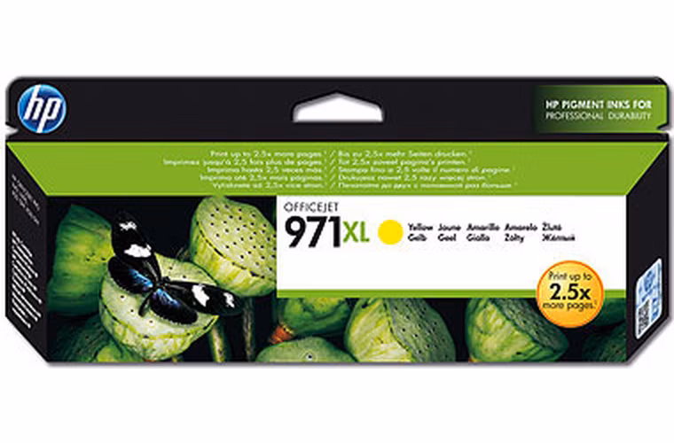 HP Ink Cartridge 971XL/Yellow/6600 stran
