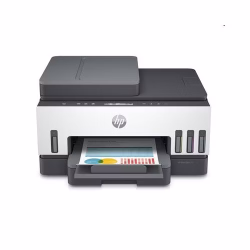 HP All-in-One Ink Smart Tank 750 (A4, 15/9 str./min, USB, Wi-Fi, print, copy, scan)