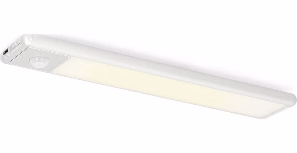 NEDIS skříňové světlo/ 3000 K/ 110 lm/ světelný senzor/ provozní doba 10 h/ napájení z baterie/ 5 V DC/ USB-C/ kabel 30