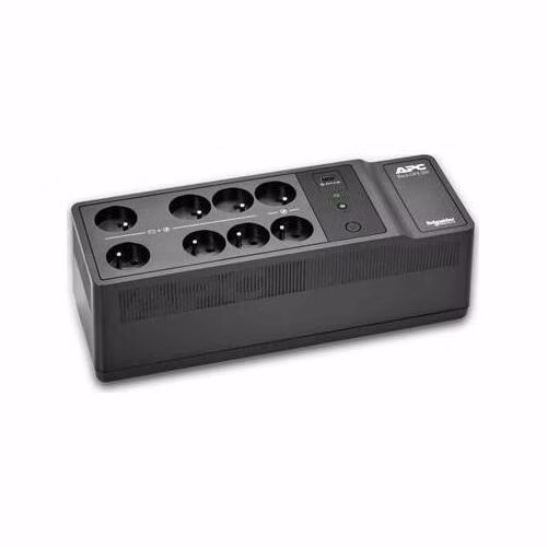 APC Back-UPS 500VA/300W Floor/Wall Mount, 230V, 8x česká zásuvka, USB Type A Port, User Replaceable Battery